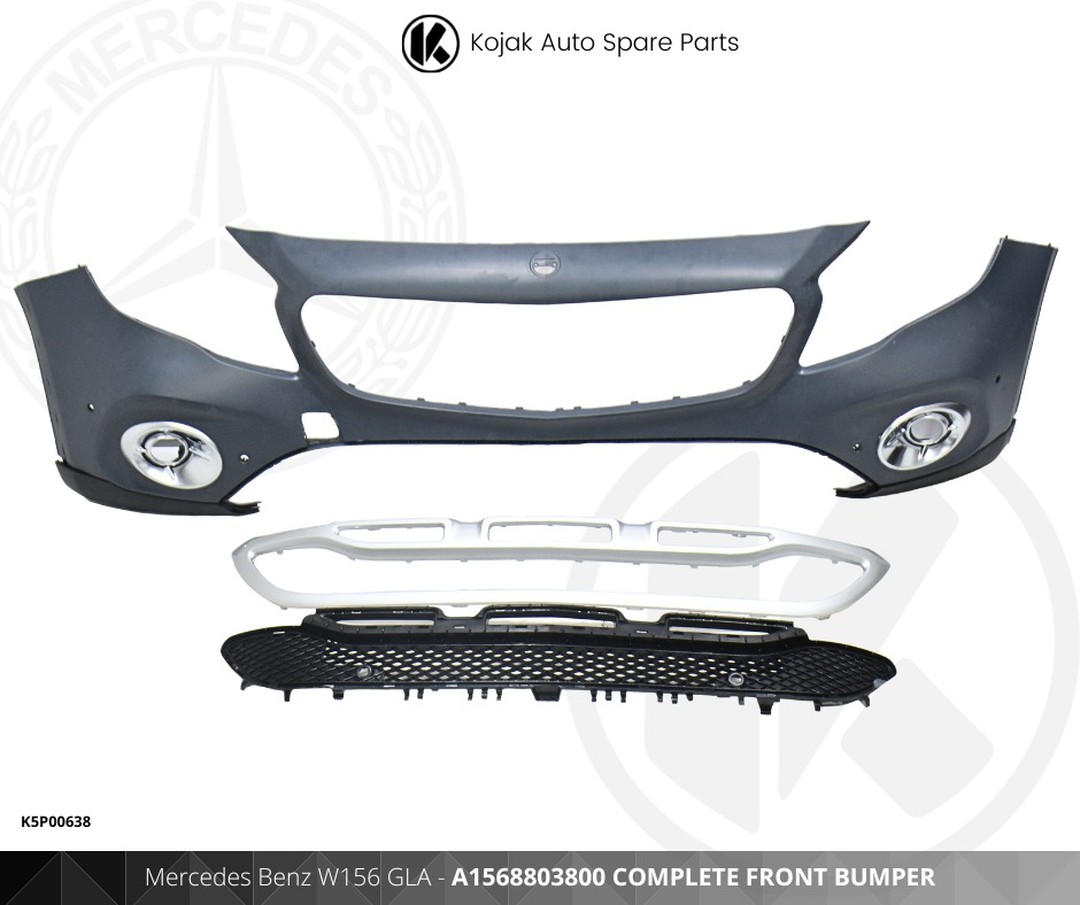 Front Bumper Mercedes-Benz GLA W156