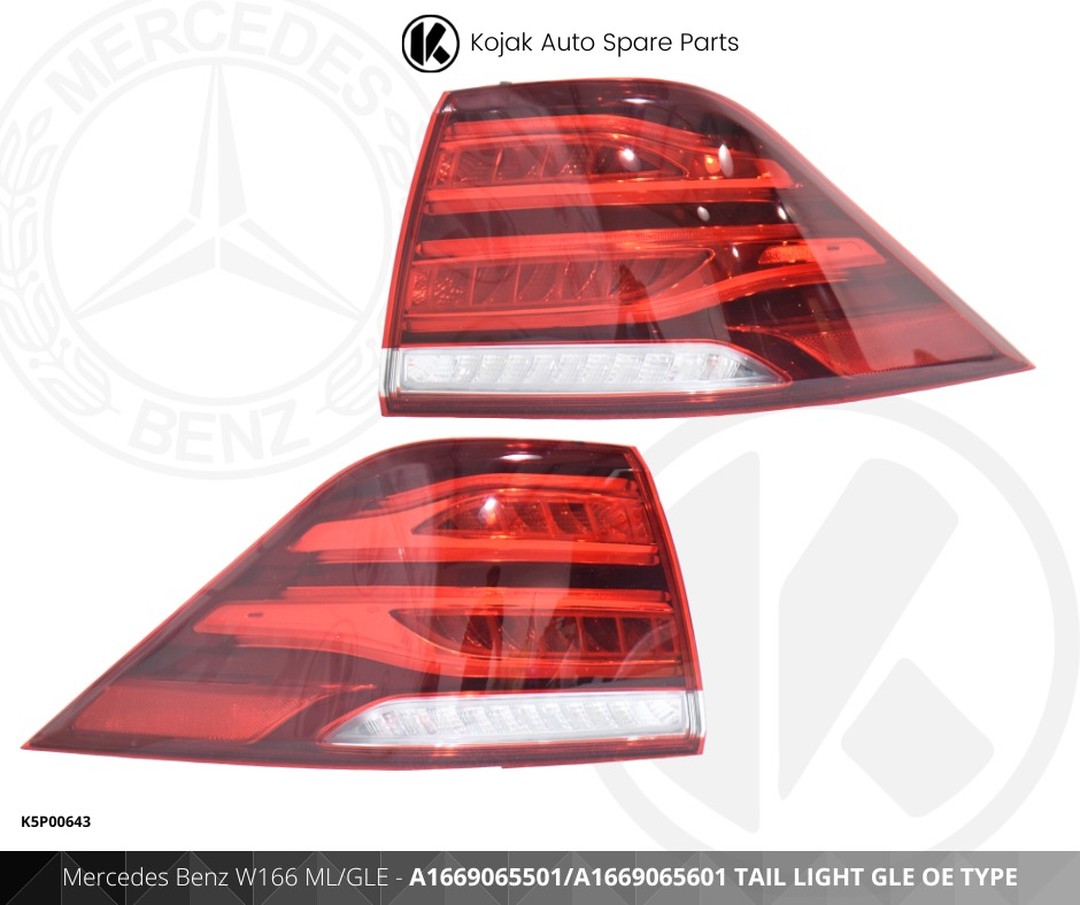 Mercedes Benz W166 ML/GLE LED Tail Lights Pair