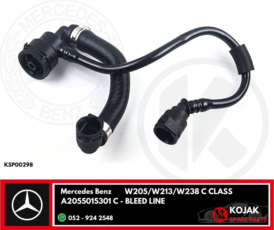 Mercedes Benz Bleed Line Hose Assembly