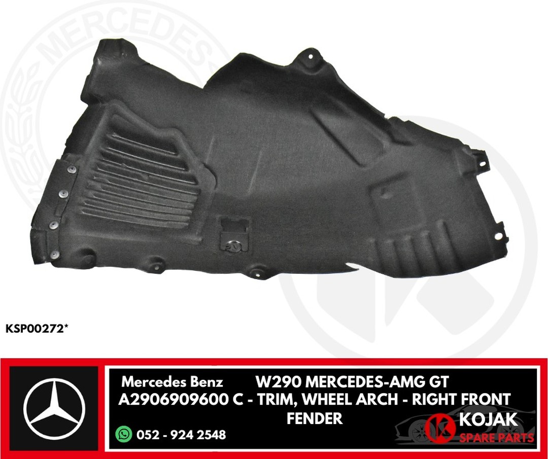 Right Front Wheel Arch Trim Mercedes-AMG GT W290