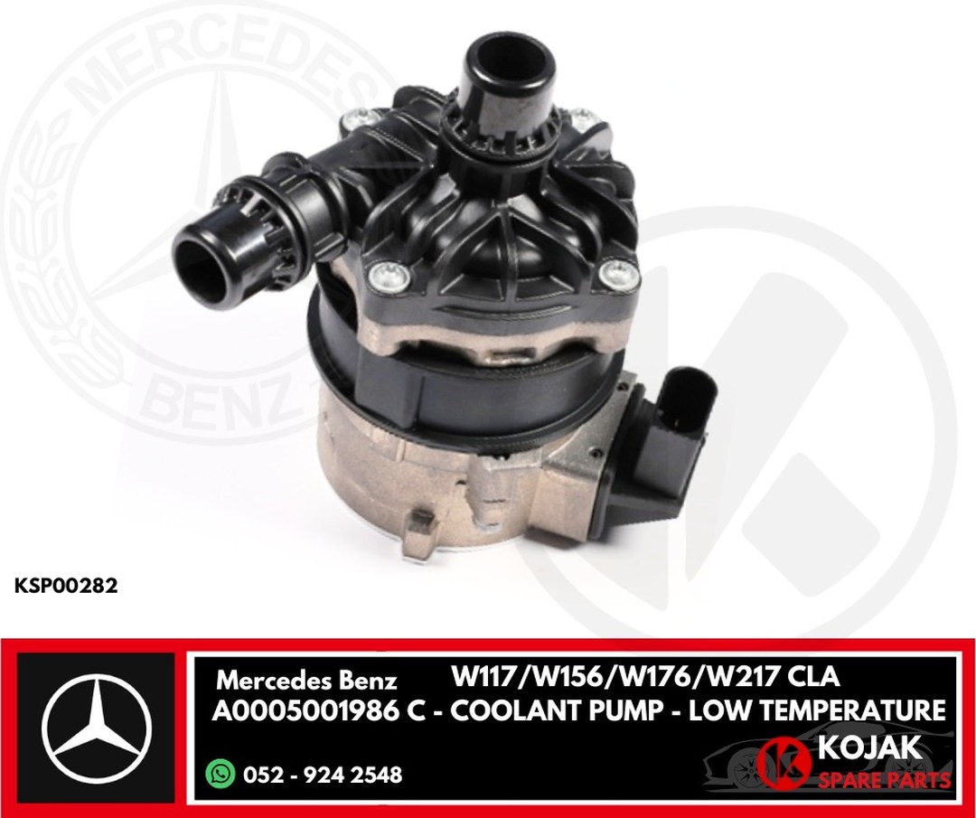 Mercedes Benz A0005001986 C Coolant Pump Low Temperature
