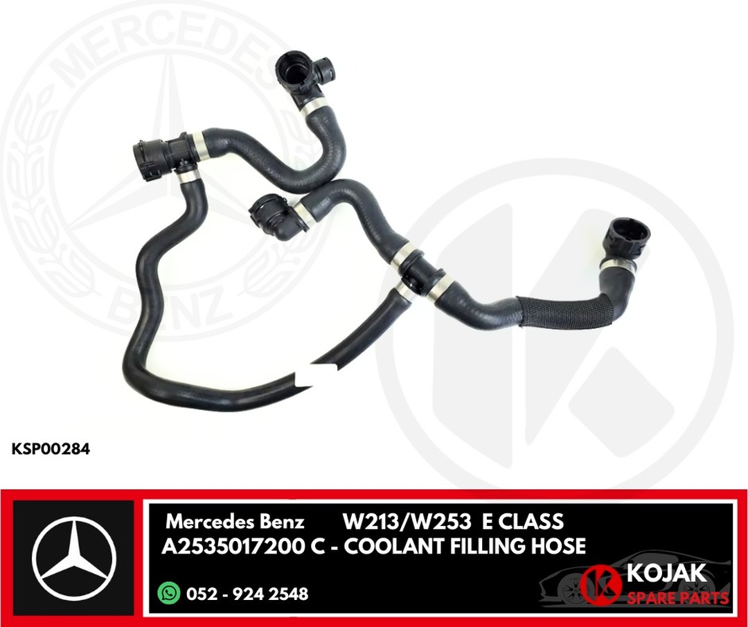 Mercedes Benz W213/W253 E Class Coolant Filling Hose