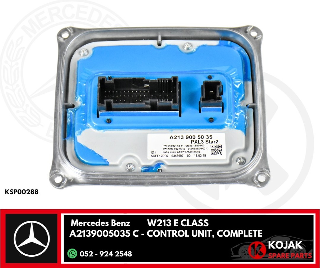 Mercedes-Benz W213 E-Class Lighting Control Unit A2139005035C