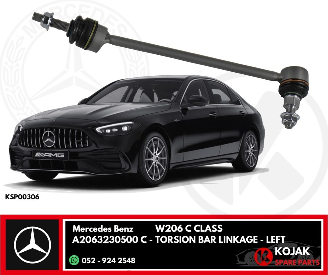 Mercedes Benz W206 C-Class Torsion Bar Linkage Left