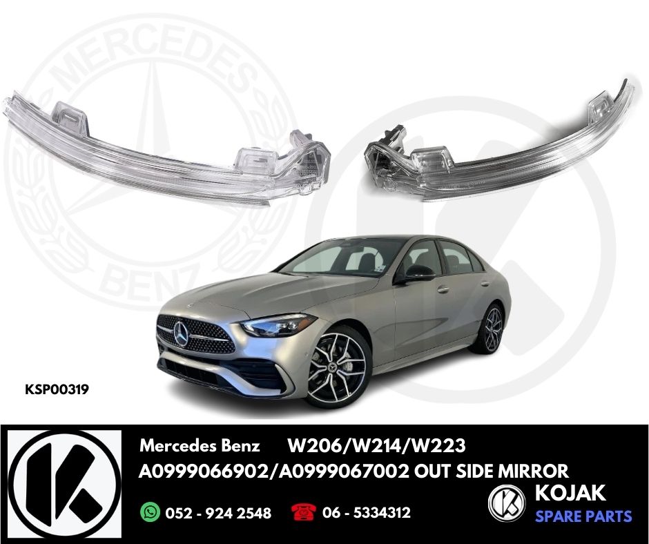 Mercedes-Benz W206/W214/W223 Side Mirror Turn Signal Indicators