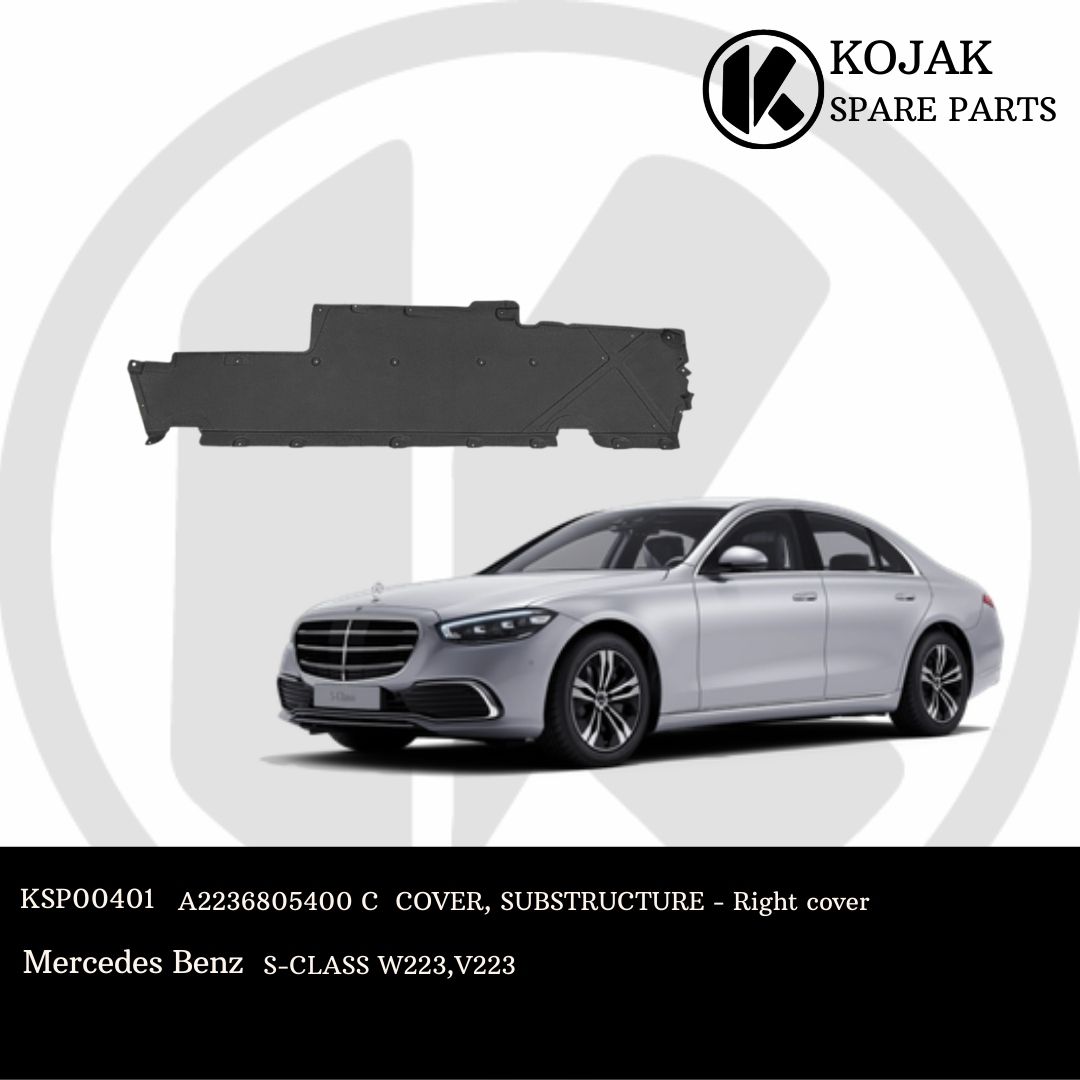 Mercedes-Benz S-Class W223 Right Substructure Cover