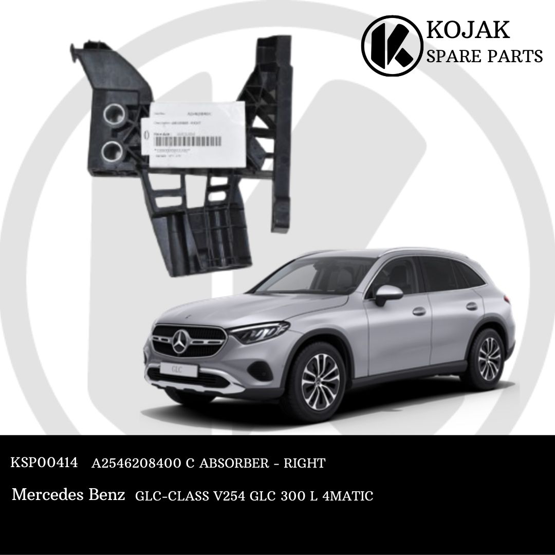 Mercedes-Benz GLC-Class V254 Right Bumper Absorber / Support Bracket