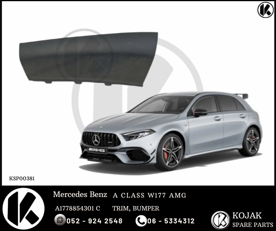 Bumper Trim Mercedes-Benz A-Class W177 AMG