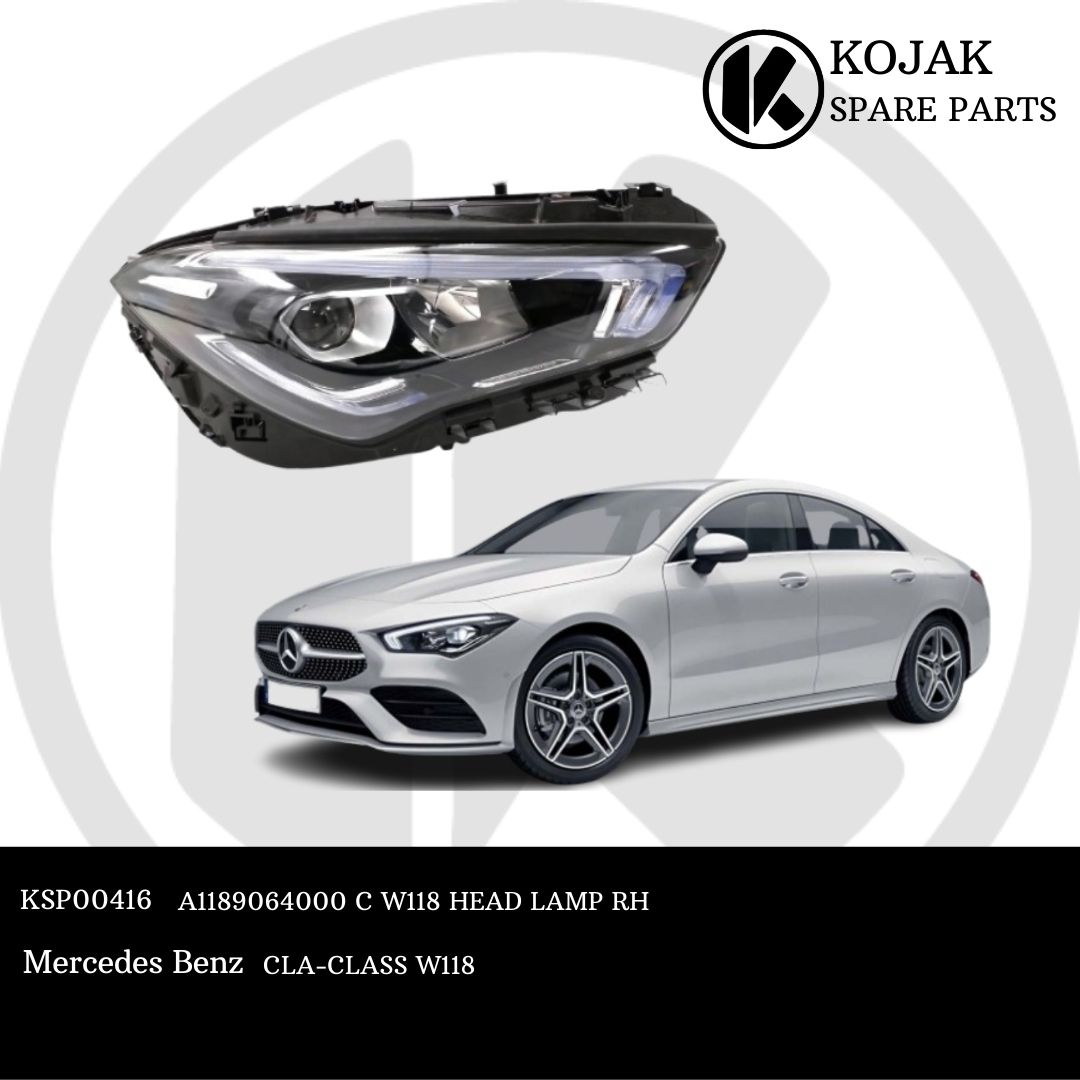 Headlight Right Mercedes-Benz CLA-Class W118