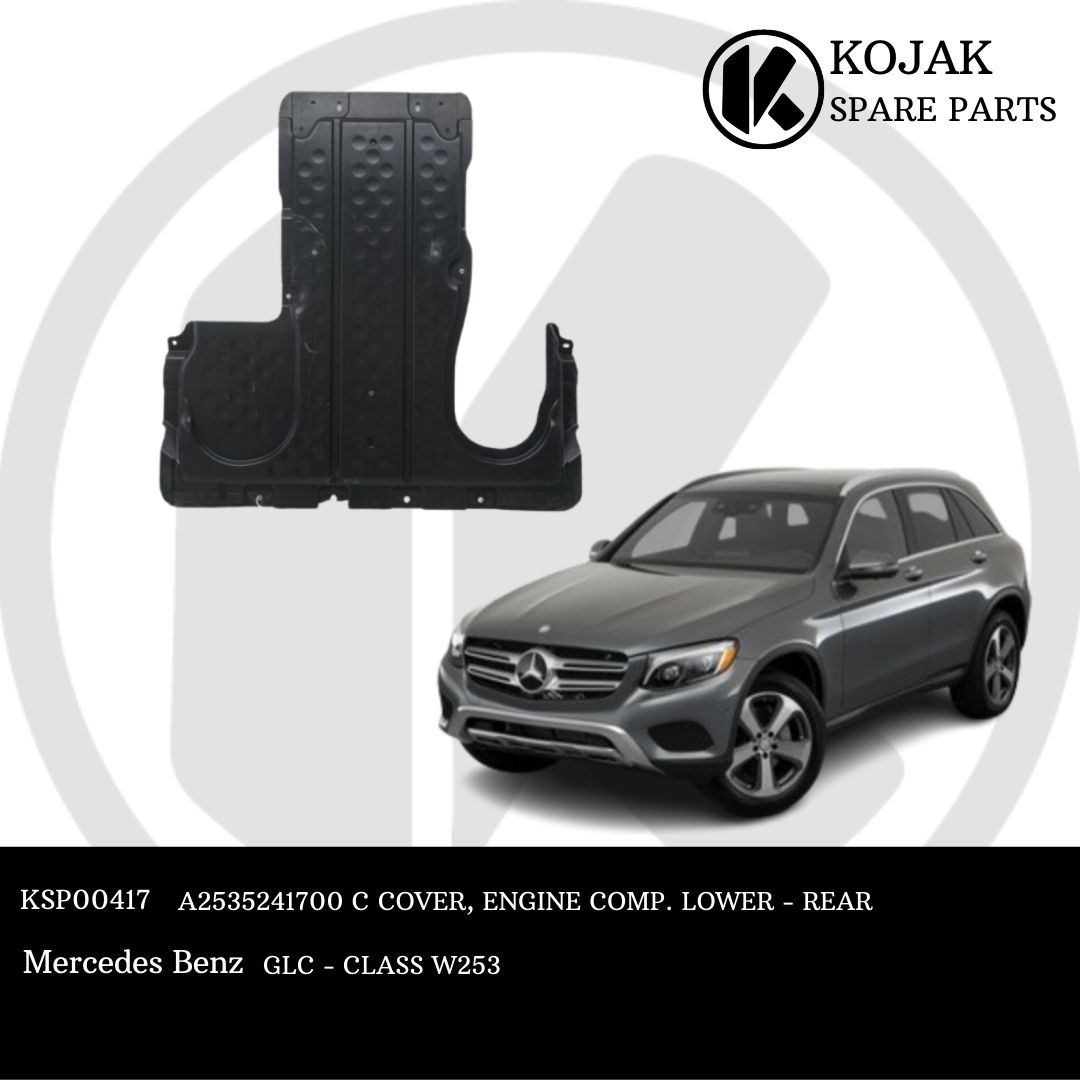 Mercedes Benz GLC W253 Engine Compartment Lower Rear Cover