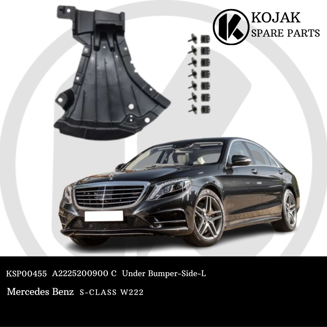 Under Bumper Side Panel Left Mercedes Benz S-Class W222