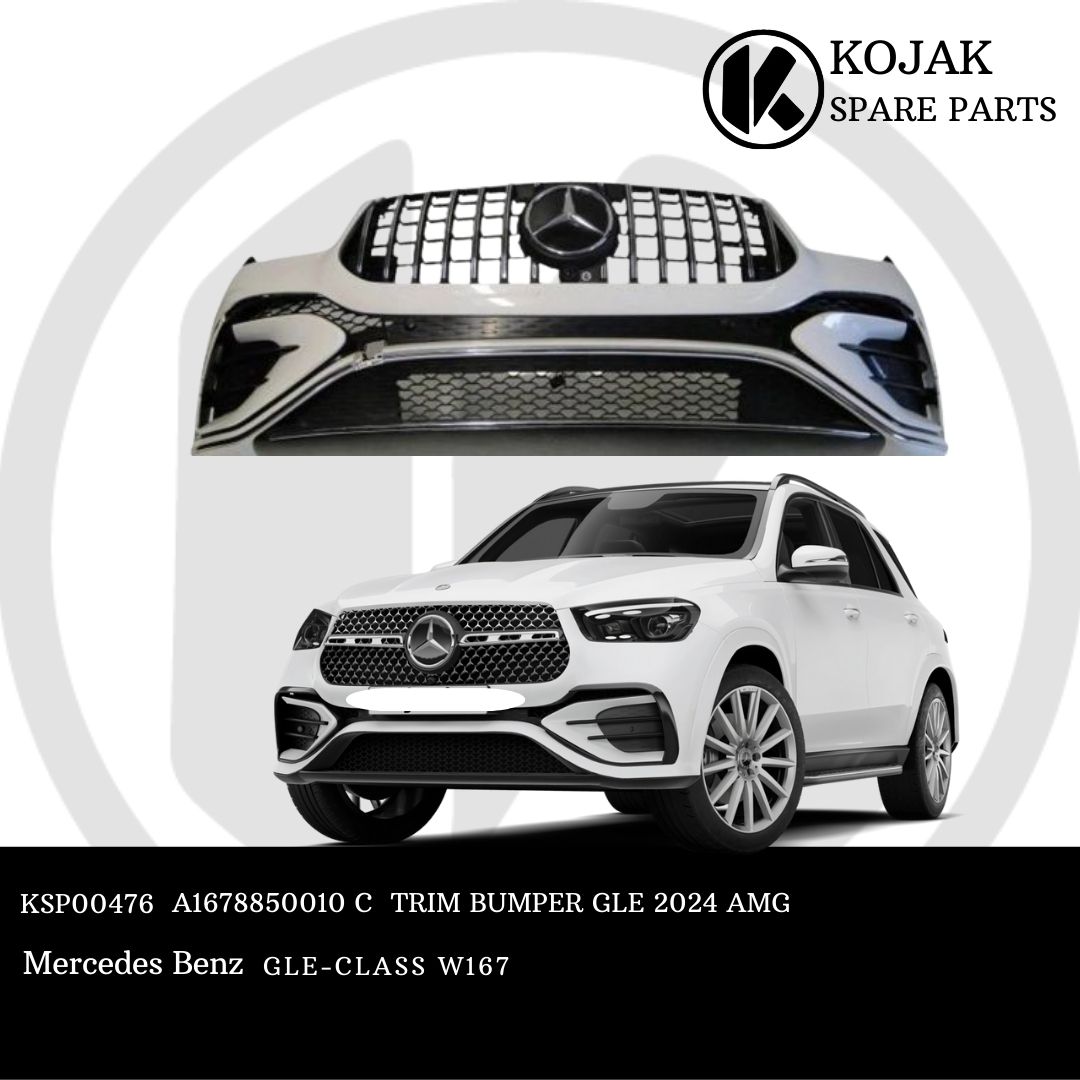 Front Bumper Mercedes-Benz GLE-Class W167 2024 AMG