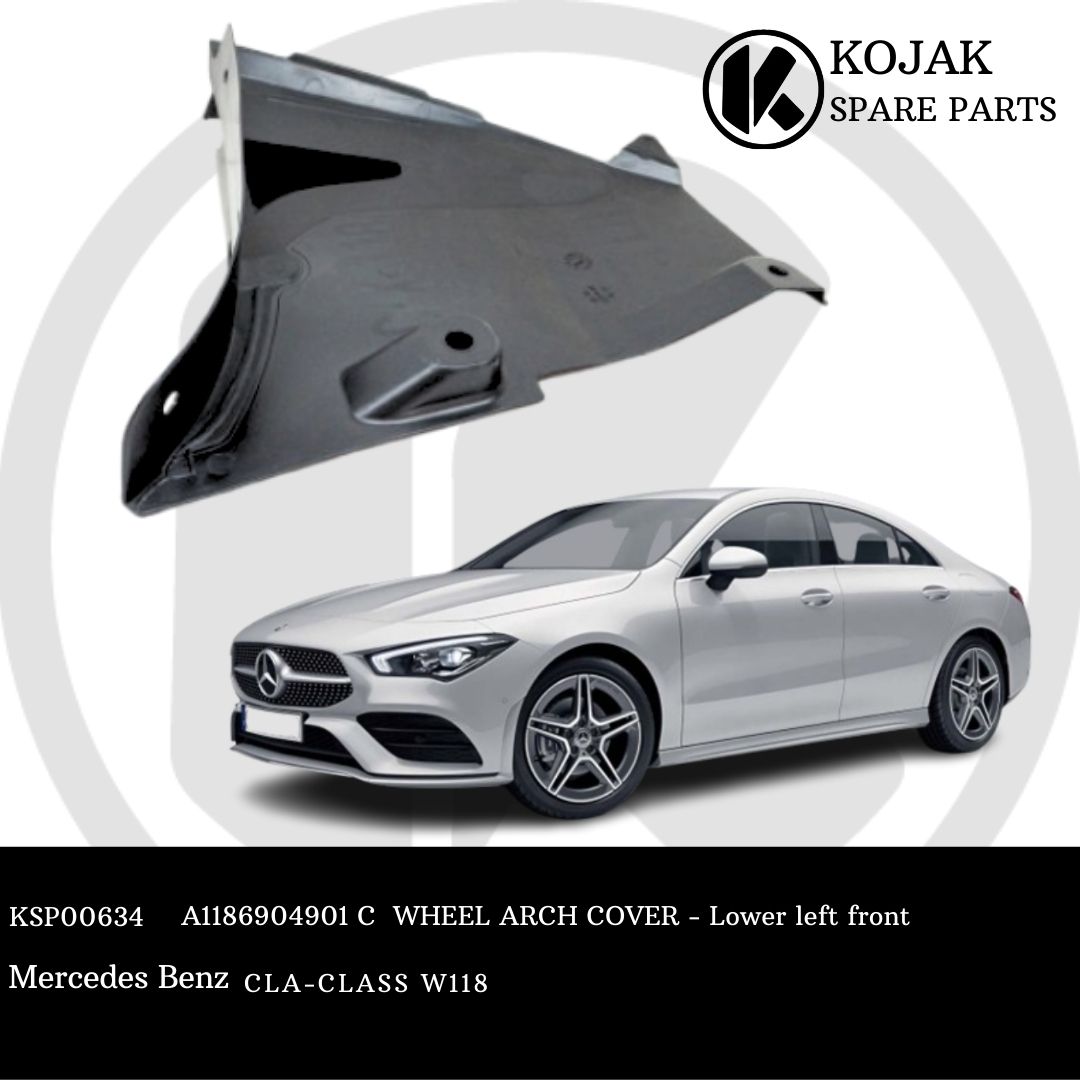 Wheel Arch Cover Lower Left Front Mercedes-Benz CLA-Class W118