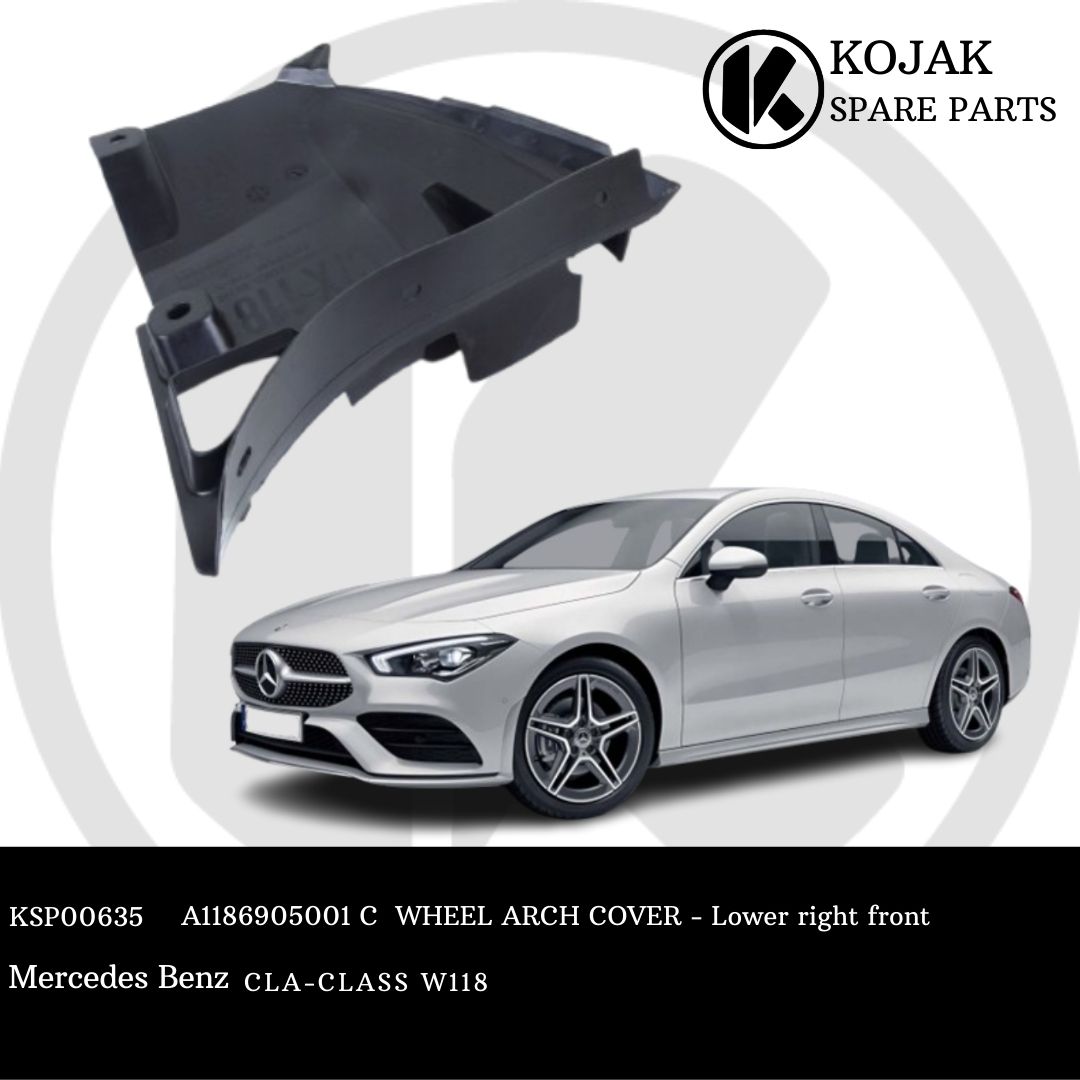 Mercedes-Benz CLA-Class W118 Wheel Arch Cover Lower Right Front