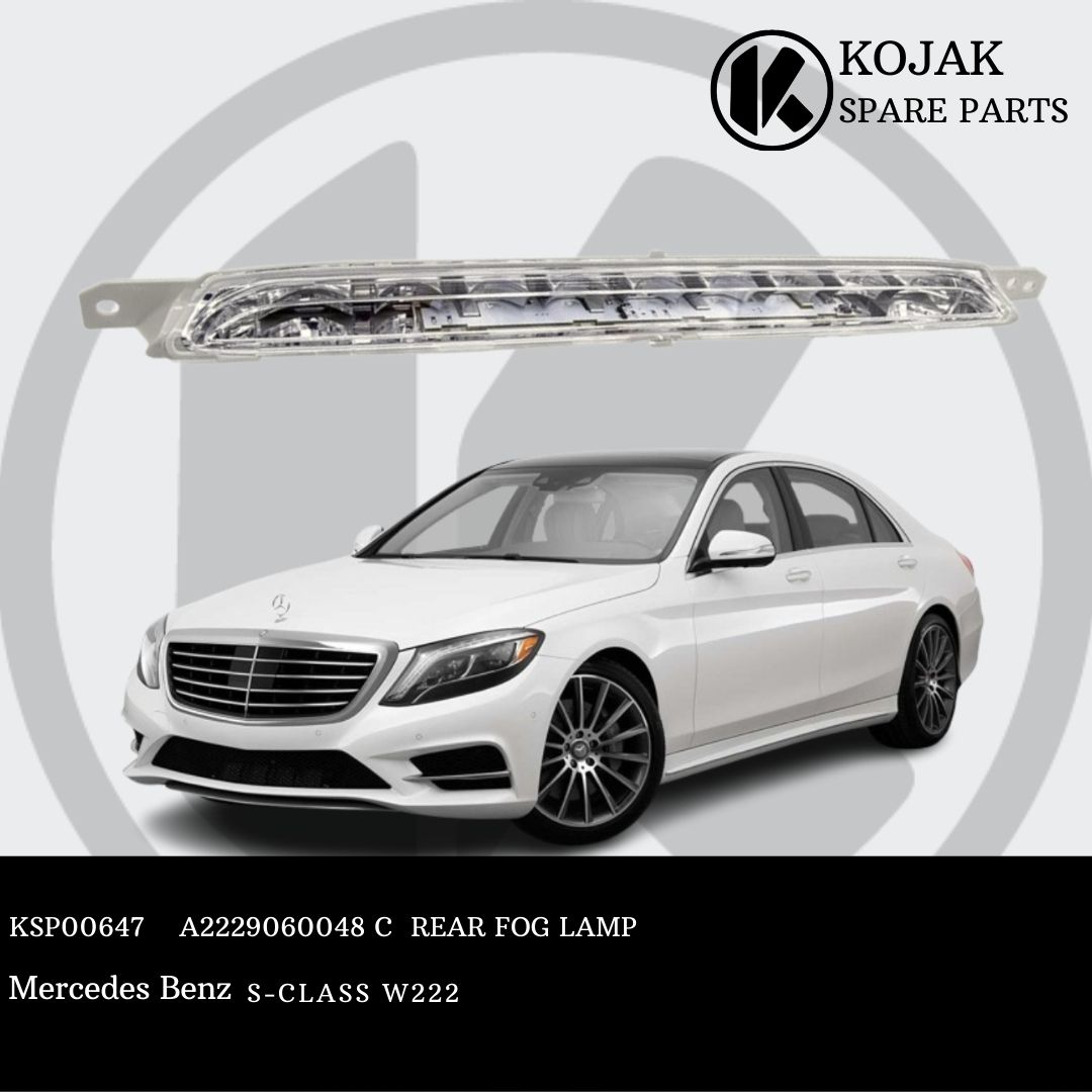 Rear Right Fog Lamp Mercedes Benz S-Class W222