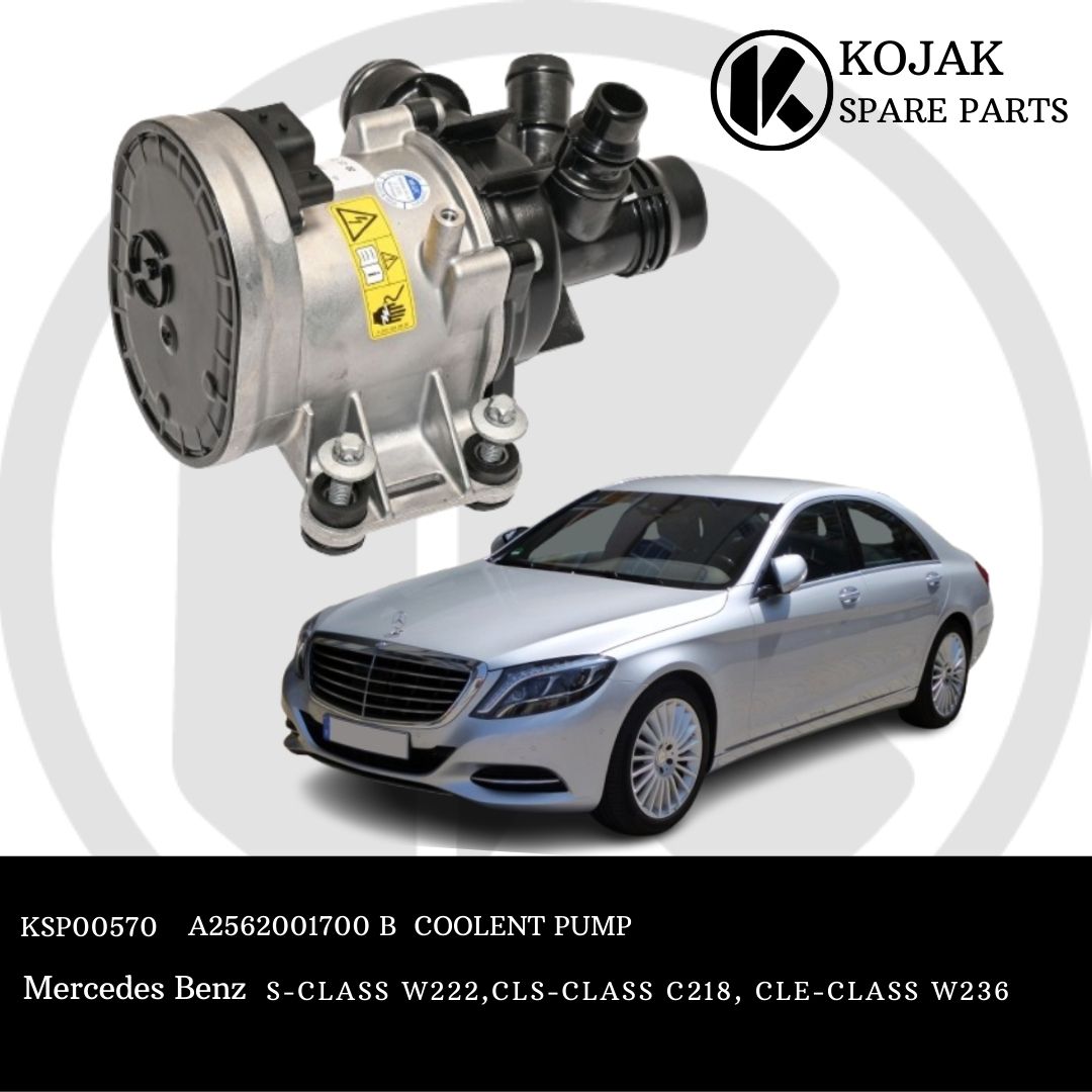Mercedes Benz Coolant Pump A2562001700 B for S-Class W222, CLS-Class C218, CLE-Class W236