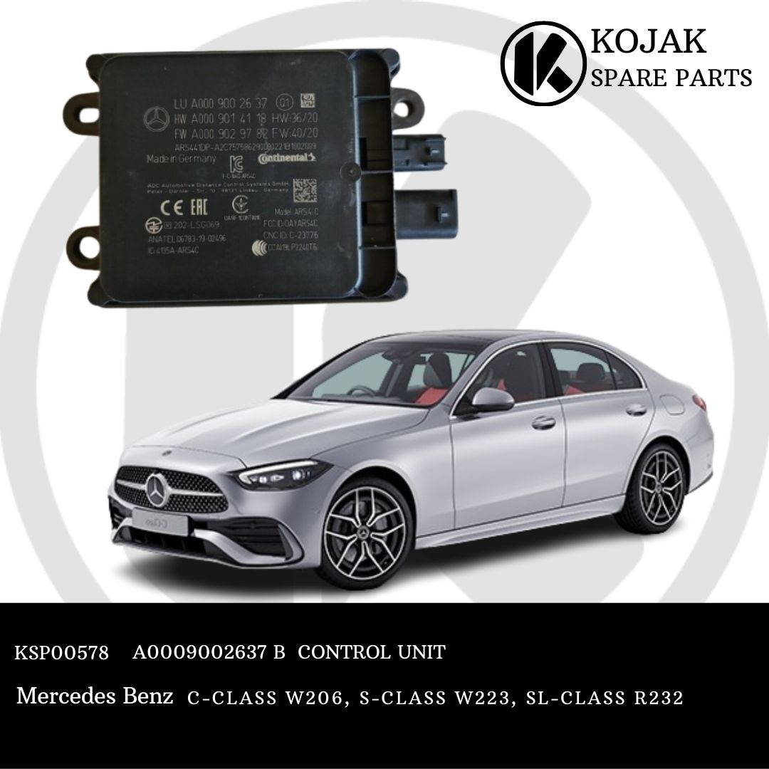 Mercedes-Benz Radar Control Unit A0009002637