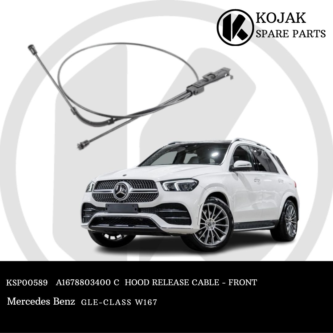 Hood Release Cable Front Mercedes-Benz GLE-Class W167