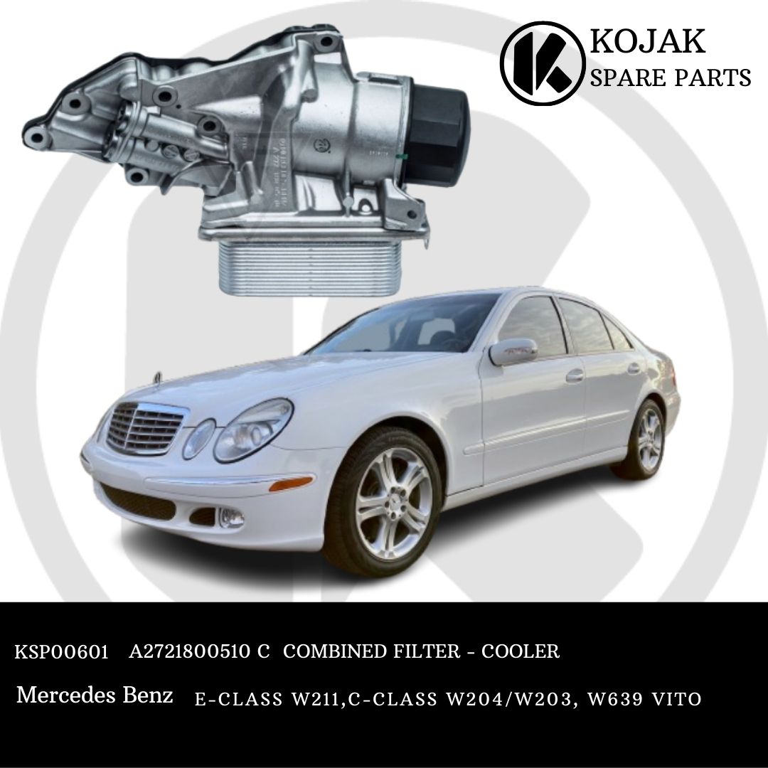 Mercedes-Benz Engine Oil Filter Housing with Cooler