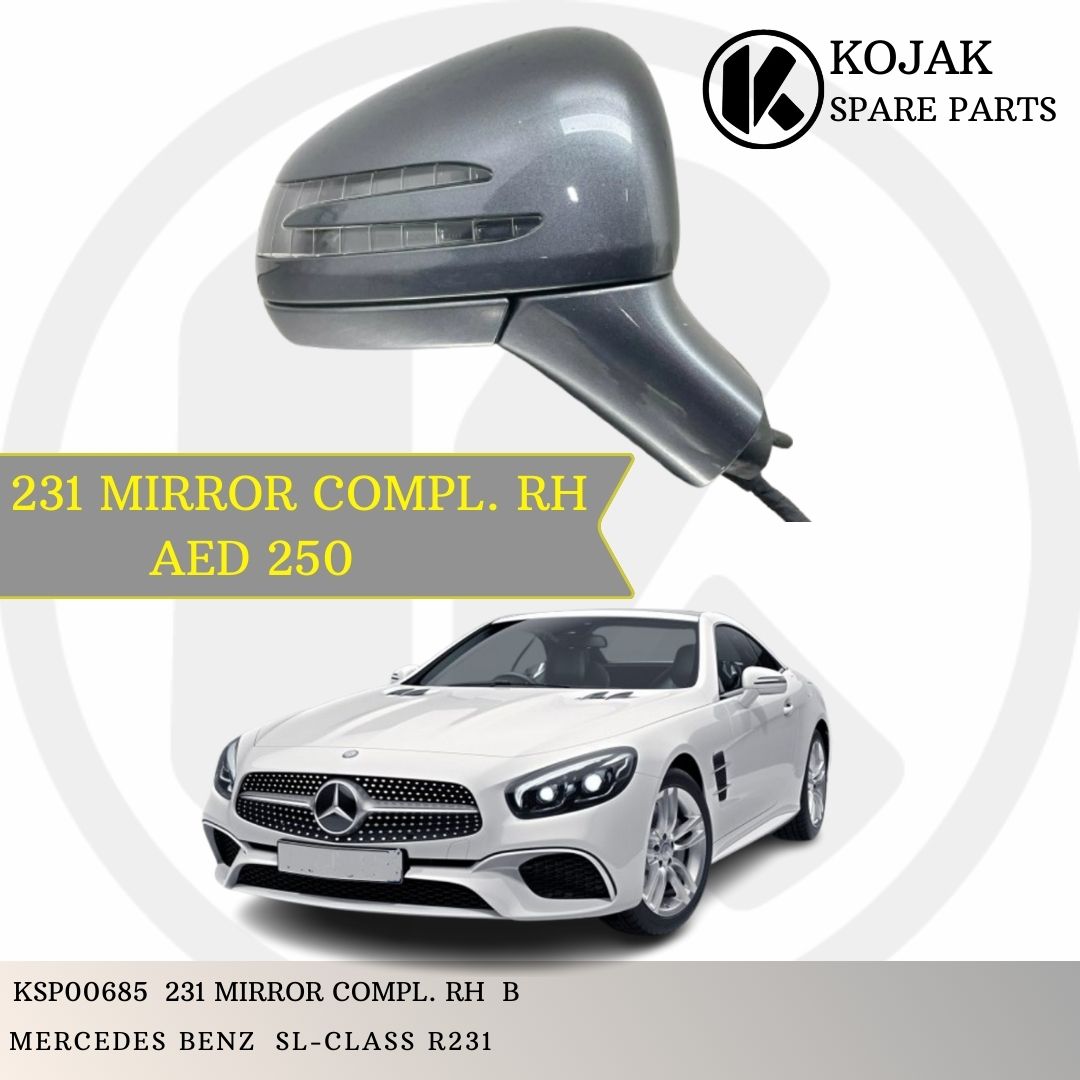 Right Side Mirror Mercedes-Benz SL-Class R231