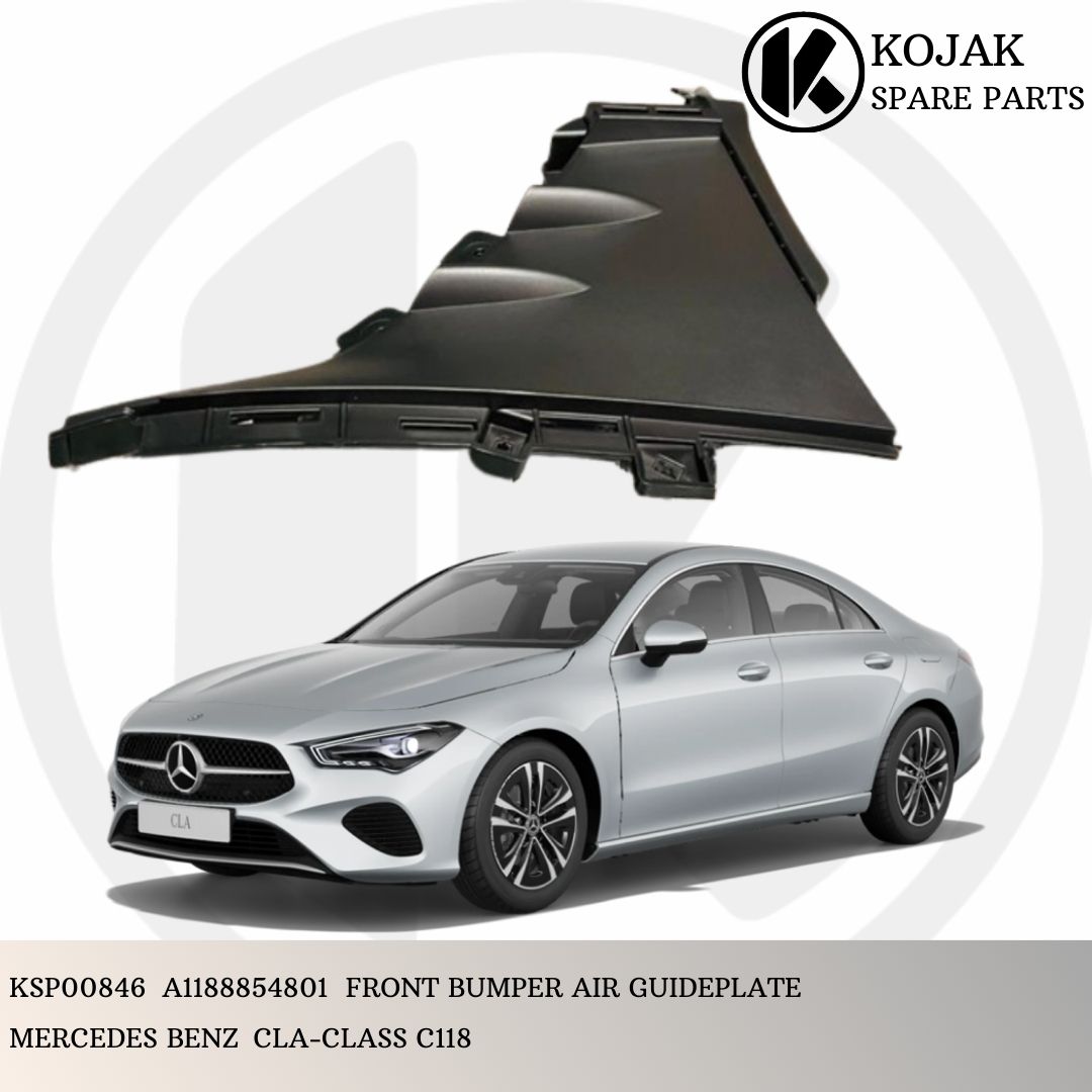 Front Bumper Air Guideplate Mercedes-Benz CLA-Class C118