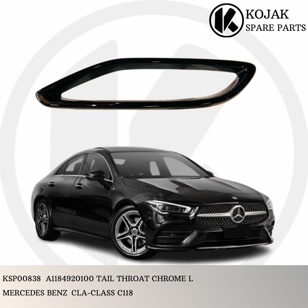 Mercedes Benz CLA-Class C118 Left Tailpipe Trim