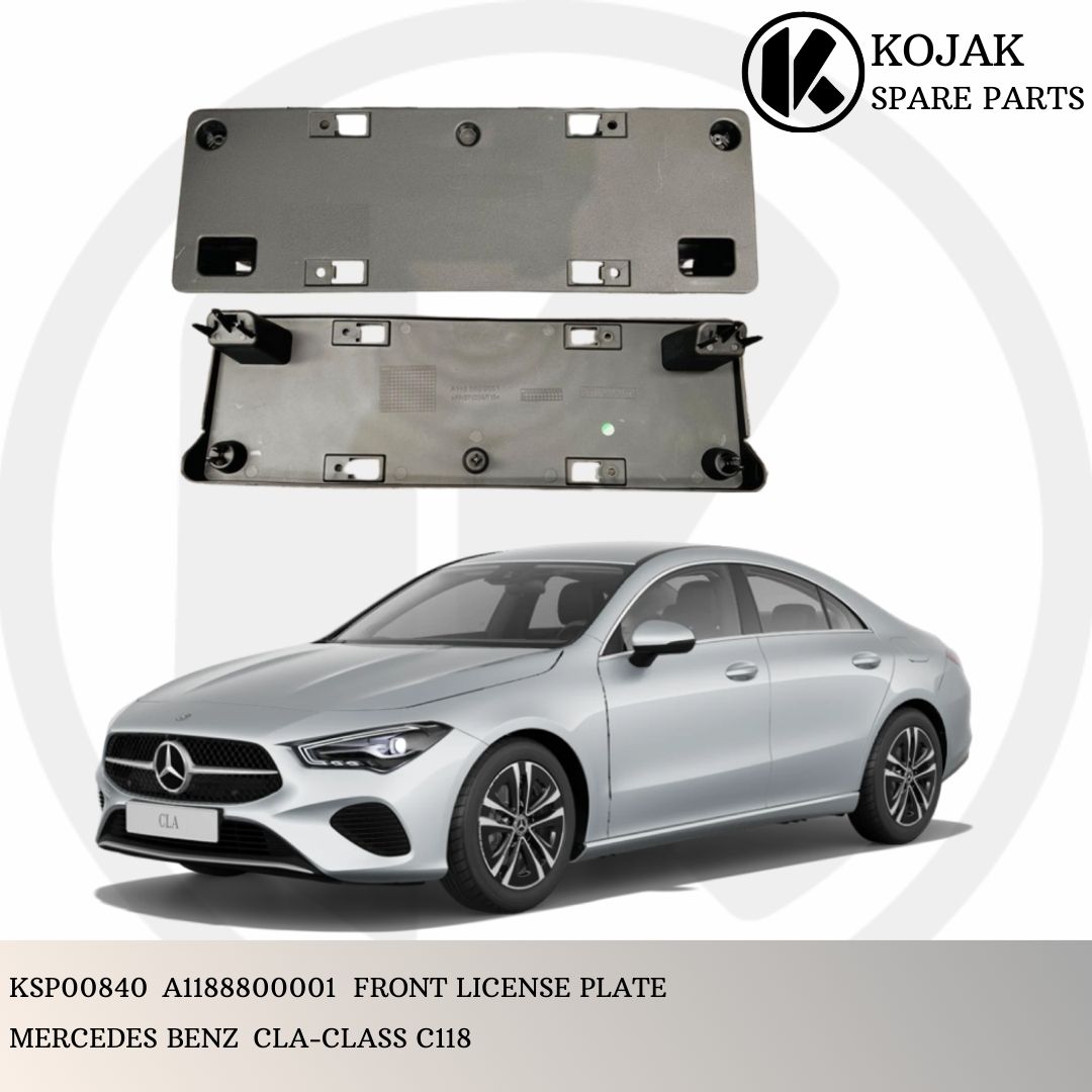 Front License Plate Holder Mercedes-Benz CLA-Class C118