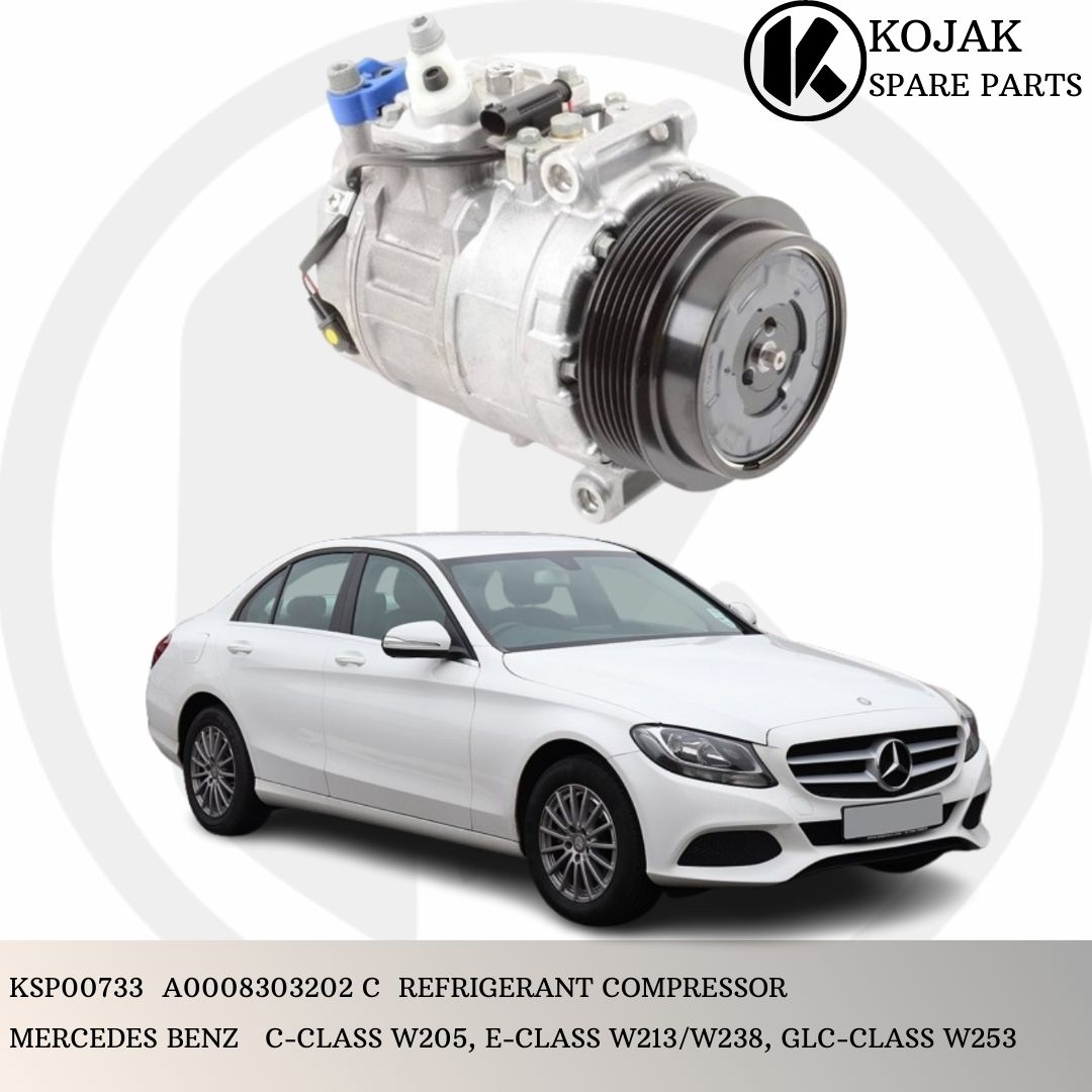 Refrigerant Compressor Mercedes-Benz C-Class W205, E-Class W213/W238, GLC-Class W253