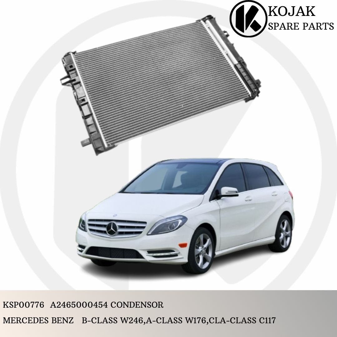 Mercedes-Benz Condenser A2465000454 for B-Class W246, A-Class W176, CLA-Class C117