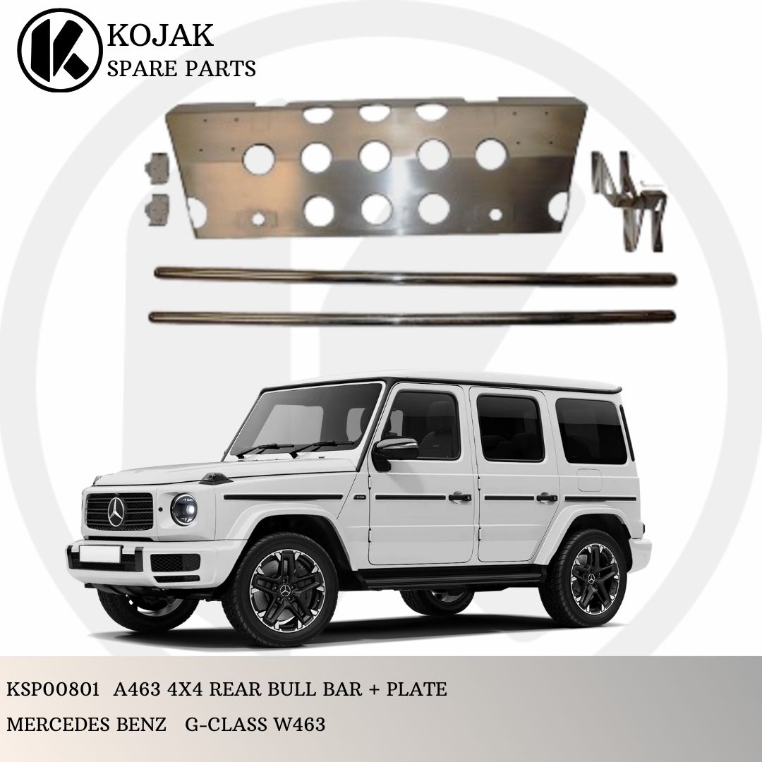 Rear Bull Bar and Skid Plate for Mercedes-Benz G-Class W463