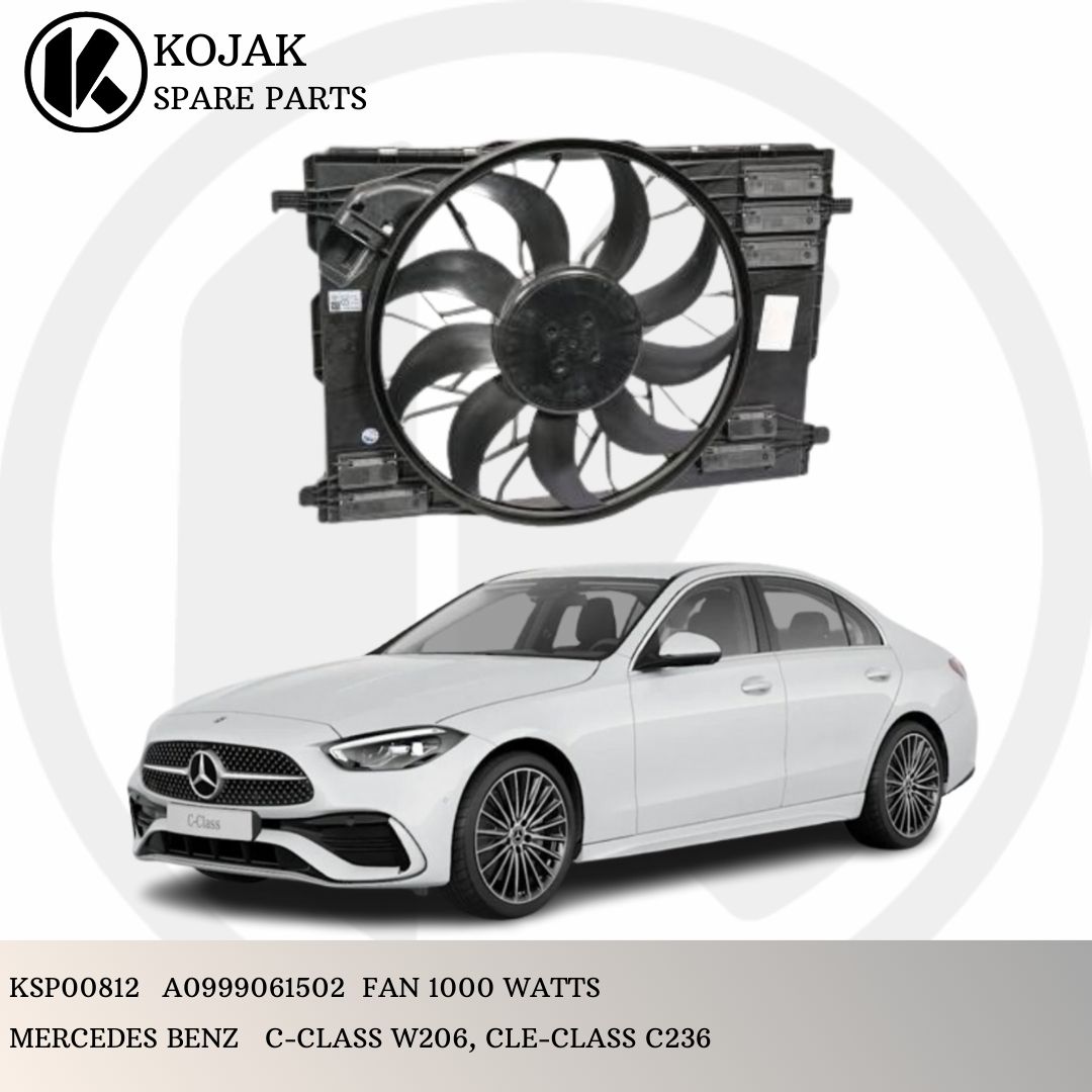 Mercedes Benz C-Class W206 / CLE-Class C236 Cooling Fan 1000 Watts