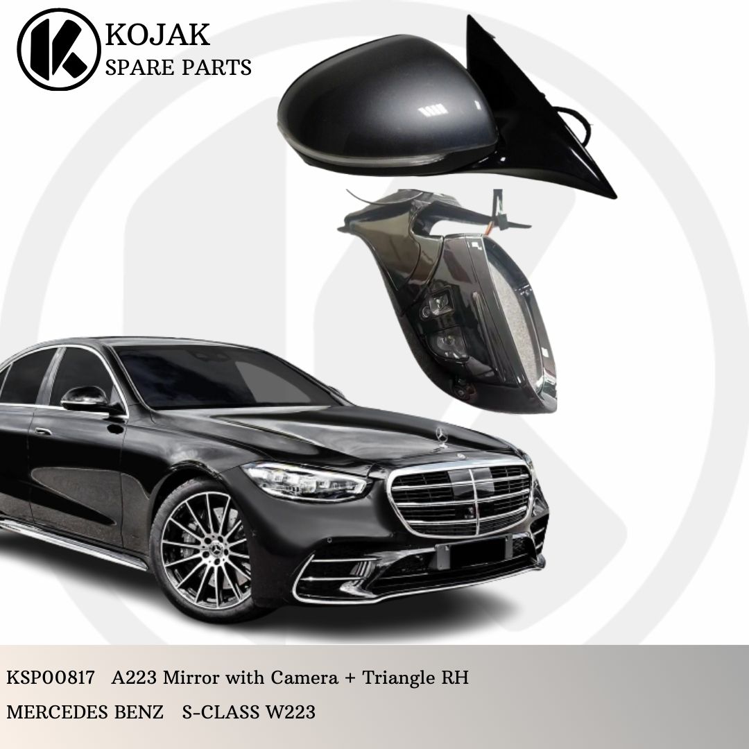 Right Side Mirror with Camera for Mercedes-Benz S-Class W223