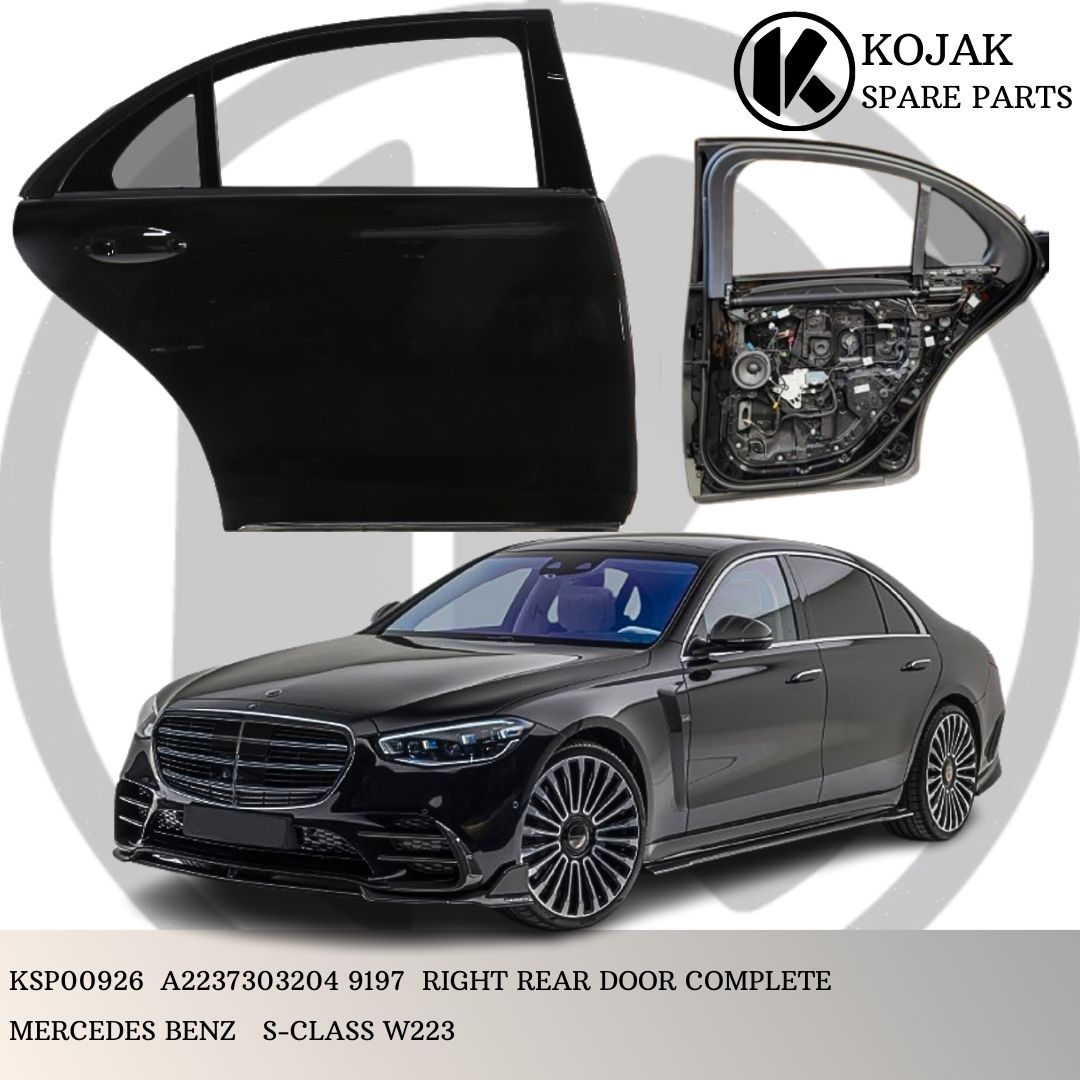 Right Rear Door Complete Mercedes-Benz S-Class W223