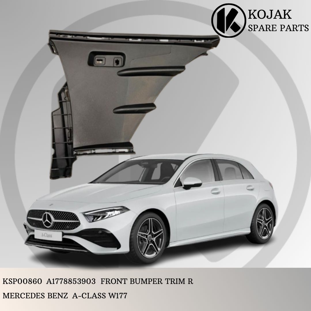 Front Bumper Trim Right Mercedes-Benz A-Class W177