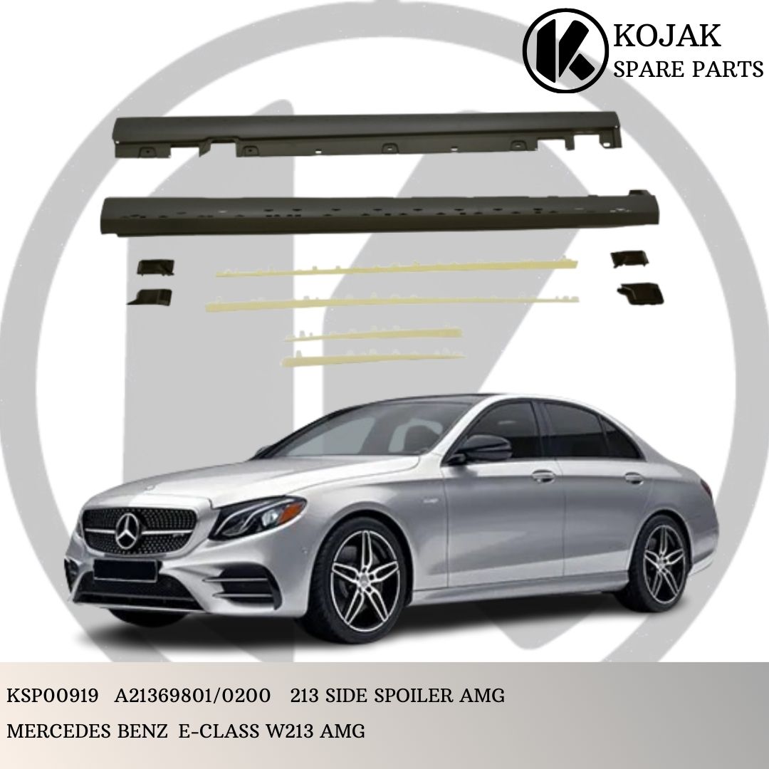 Mercedes-Benz E-Class W213 AMG Side Spoiler Set