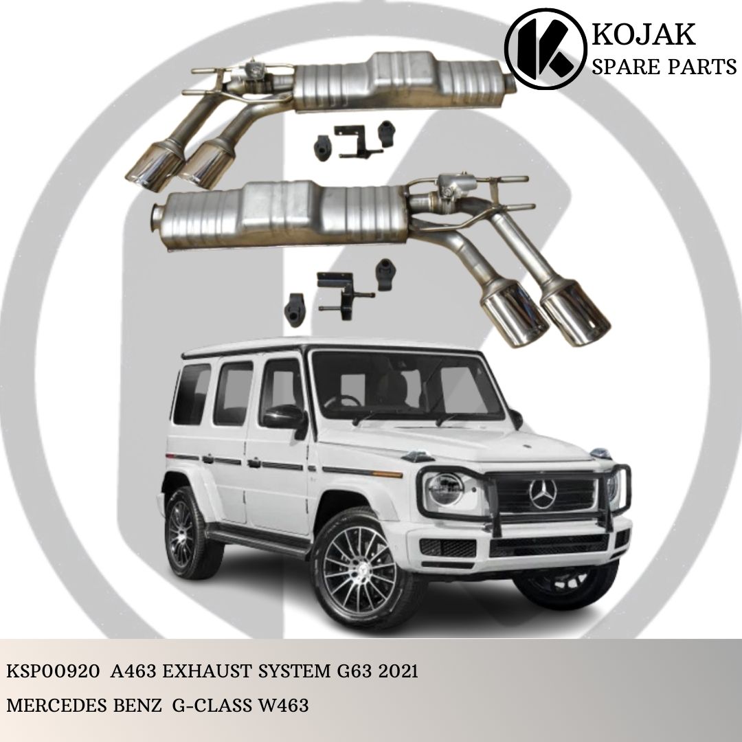 Mercedes-Benz G63 W463 Exhaust System