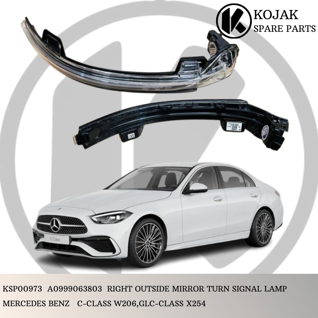 Right Outside Mirror Turn Signal Lamp Mercedes-Benz C-Class W206 GLC-Class X254