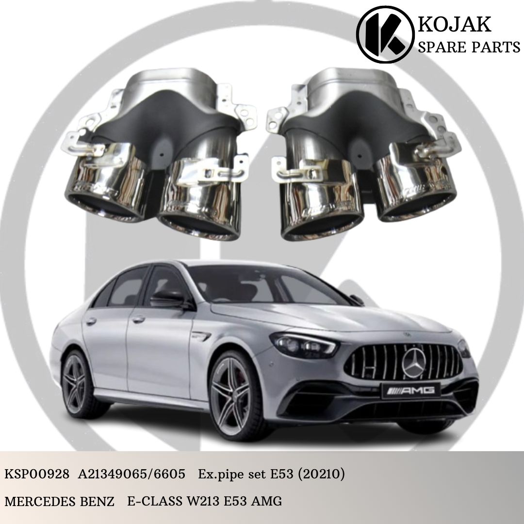 Exhaust Pipe Tips Set Mercedes-Benz E-Class W213 E53 AMG