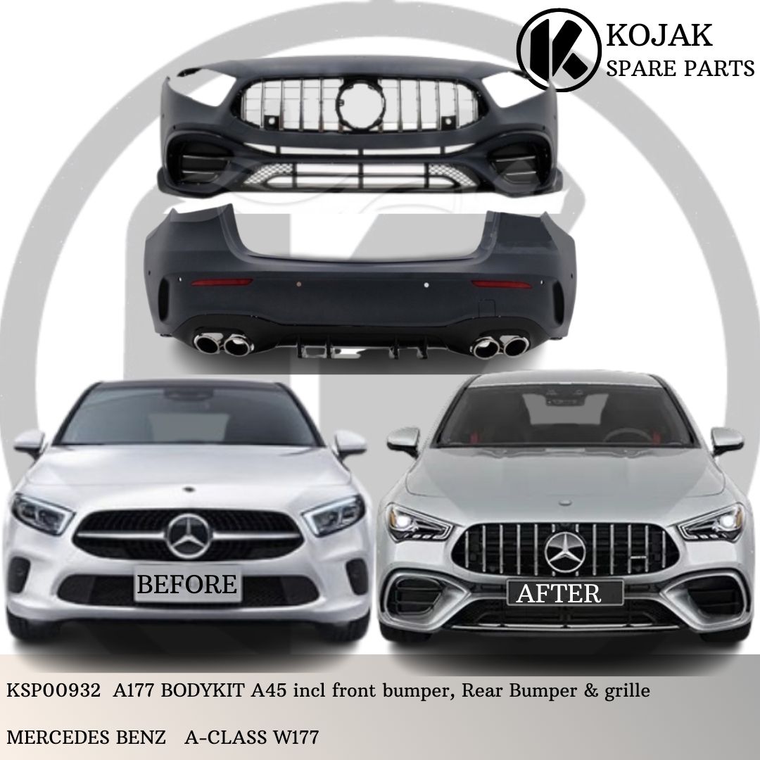 Mercedes-Benz A-Class W177 A45 Style Body Kit