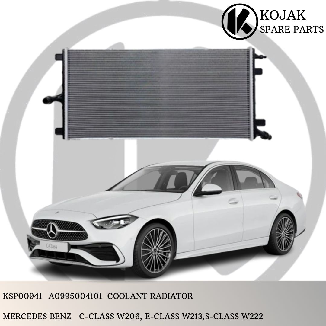 Coolant Radiator Mercedes-Benz C-Class W206 E-Class W213 S-Class W222