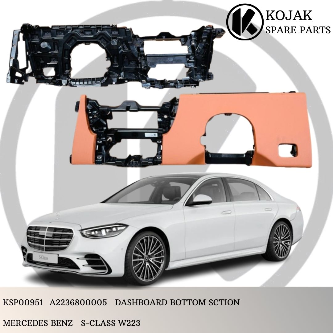 Dashboard Bottom Section Mercedes-Benz S-Class W223