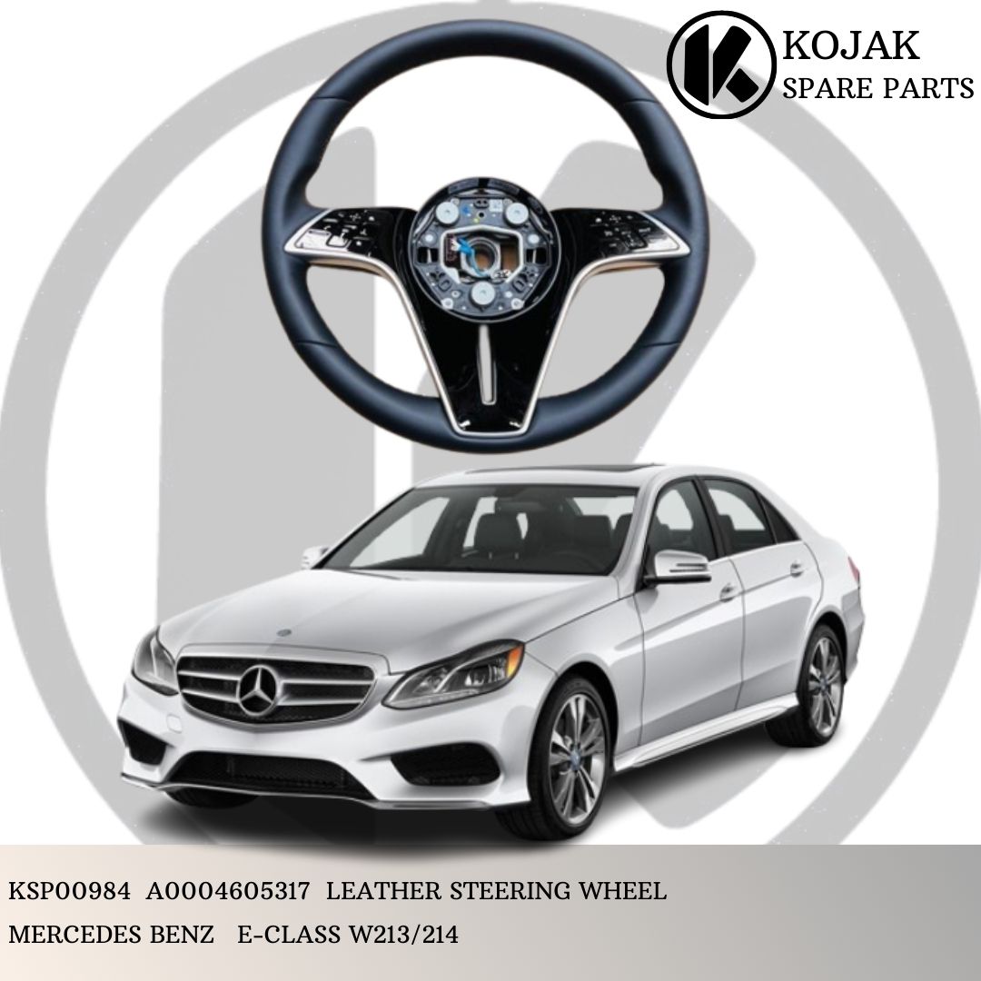 Leather Steering Wheel Mercedes-Benz E-Class W213/214
