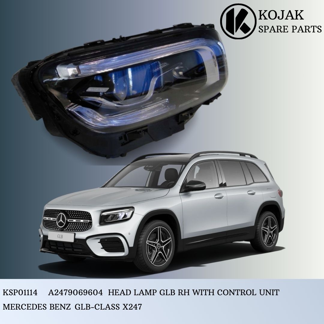Headlight Right Mercedes-Benz GLB-Class X247 with Control Unit