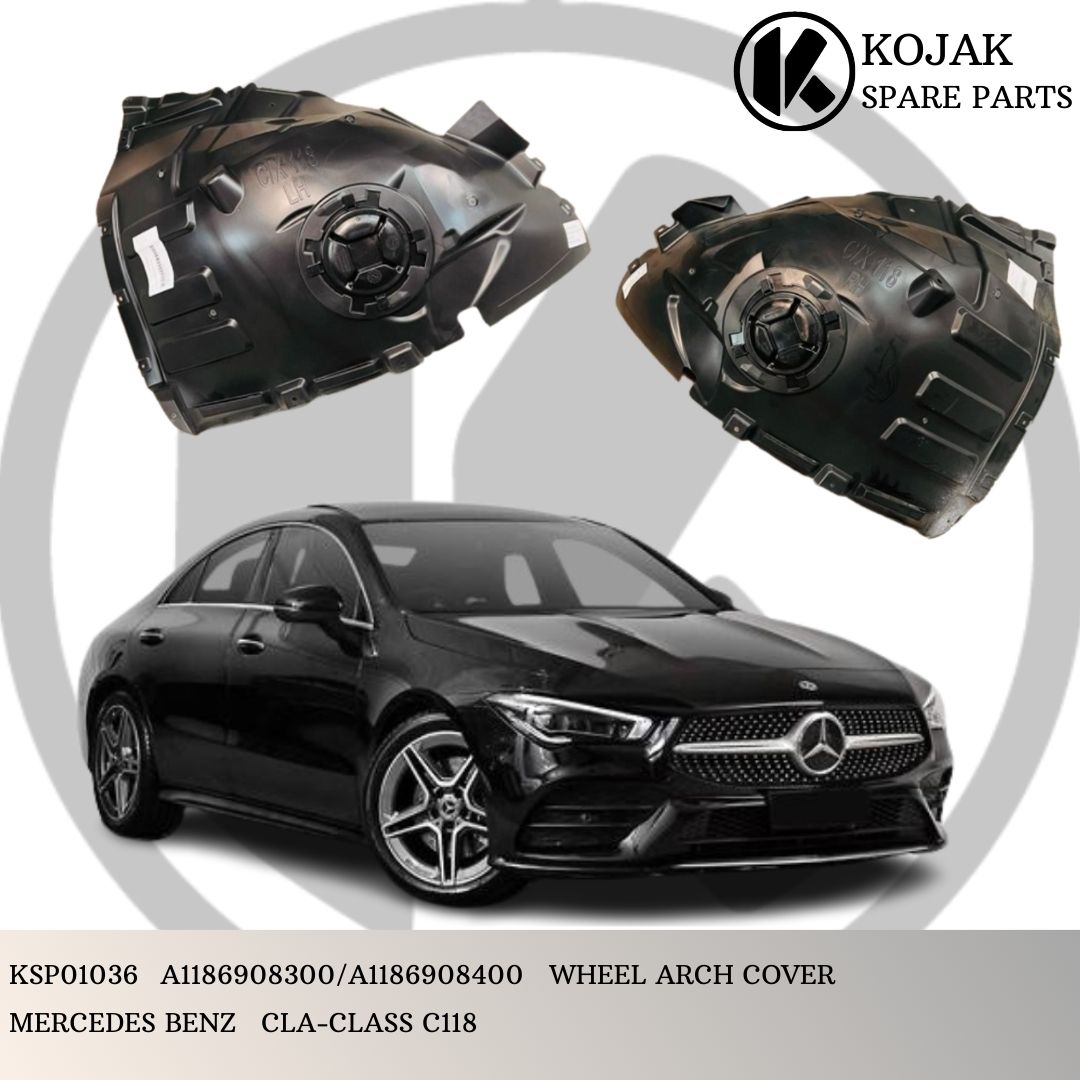 Wheel Arch Cover Pair Mercedes-Benz CLA-Class C118