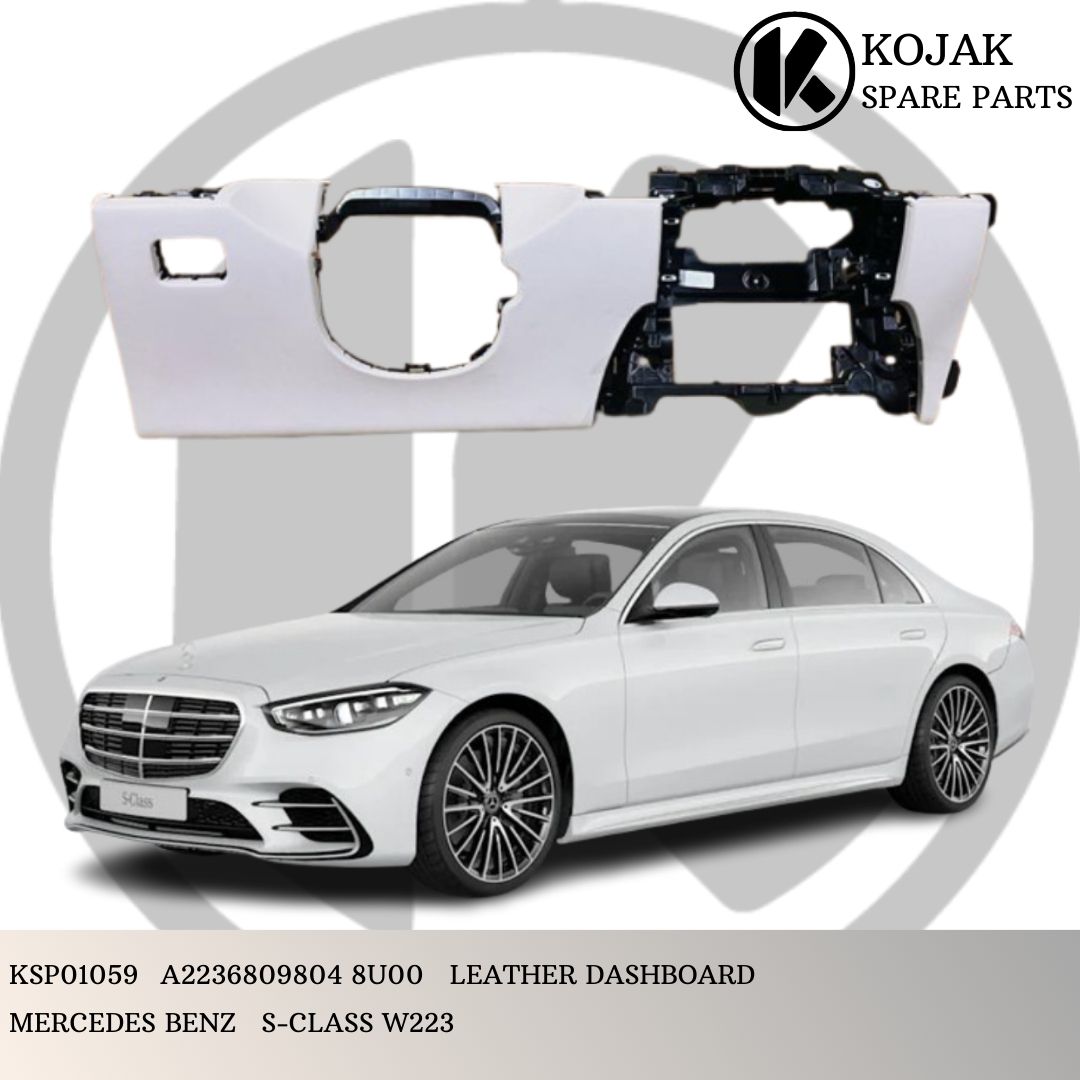 Mercedes-Benz S-Class W223 Leather Dashboard