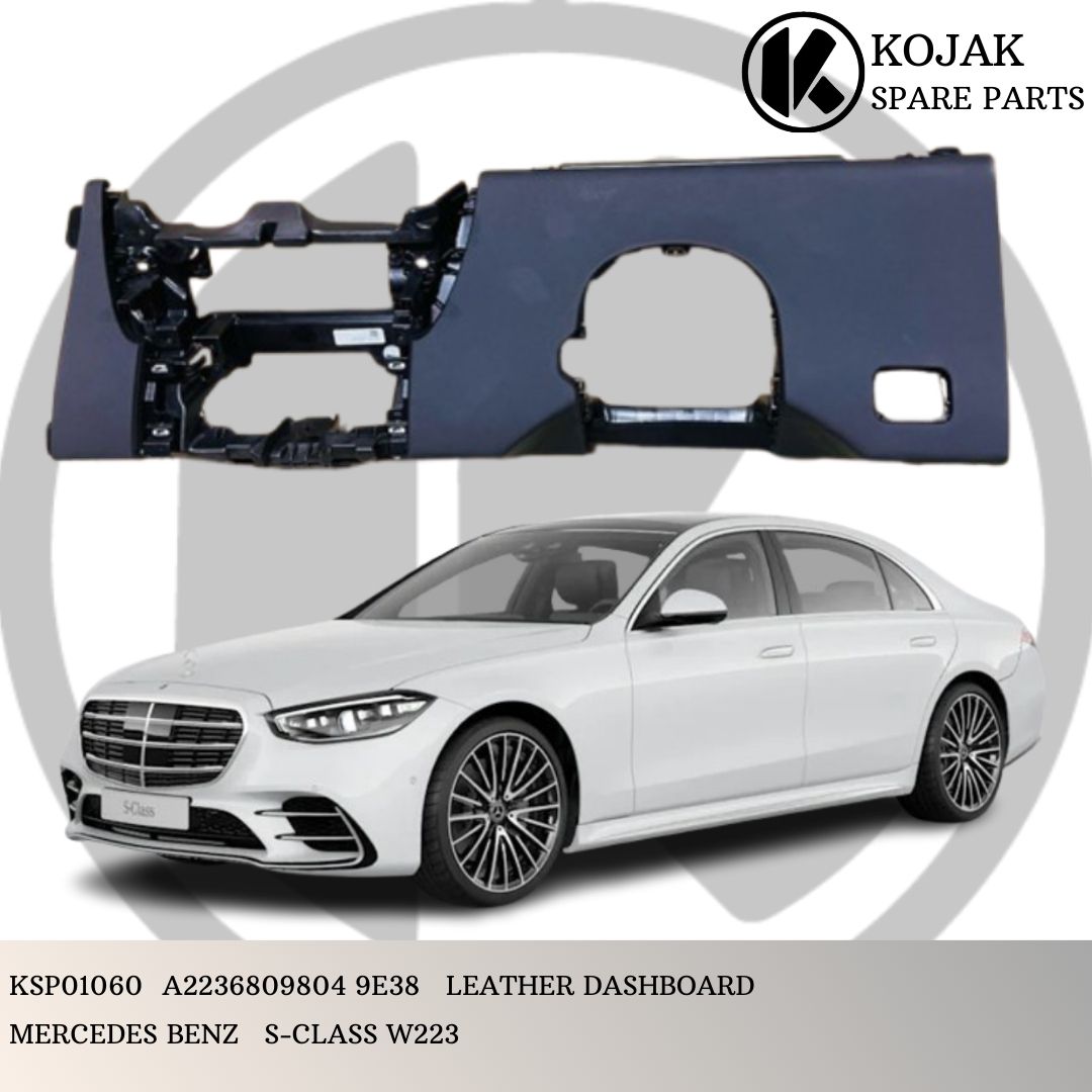 Mercedes-Benz S-Class W223 Leather Dashboard Passenger Side
