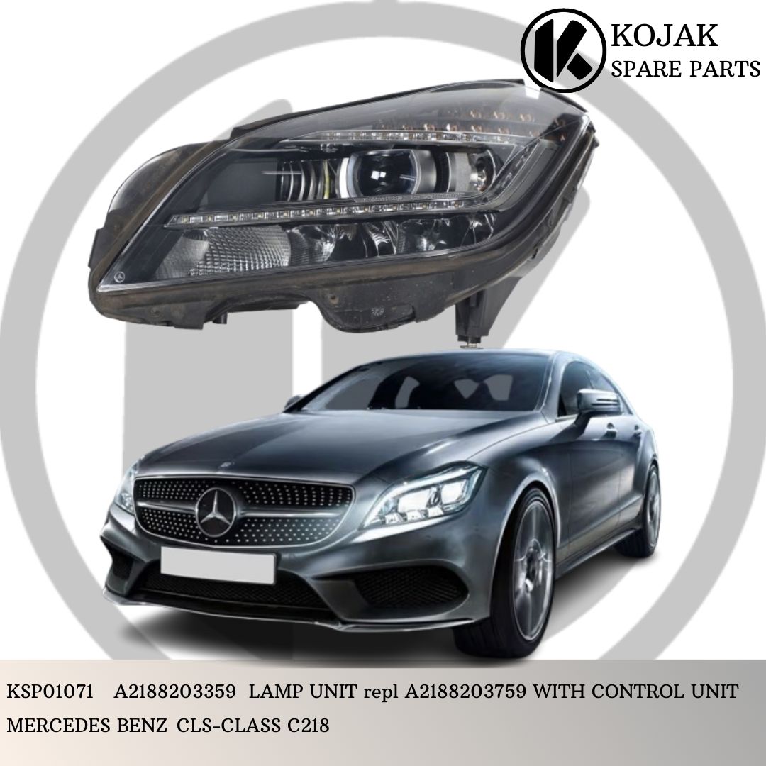 Headlight Left Mercedes-Benz CLS-Class C218 with Control Unit