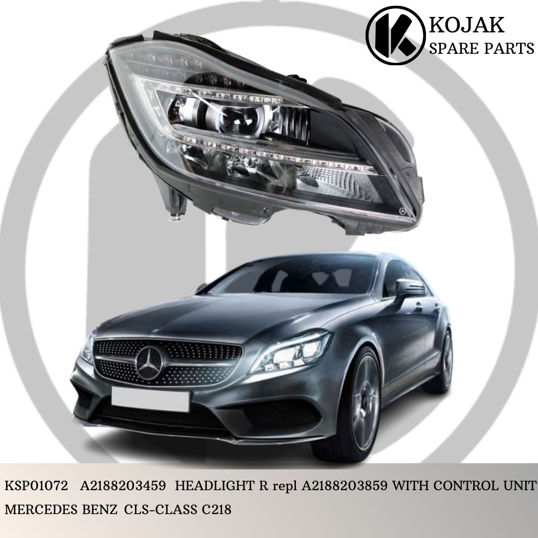 Headlight Right Mercedes-Benz CLS-Class C218 with Control Unit