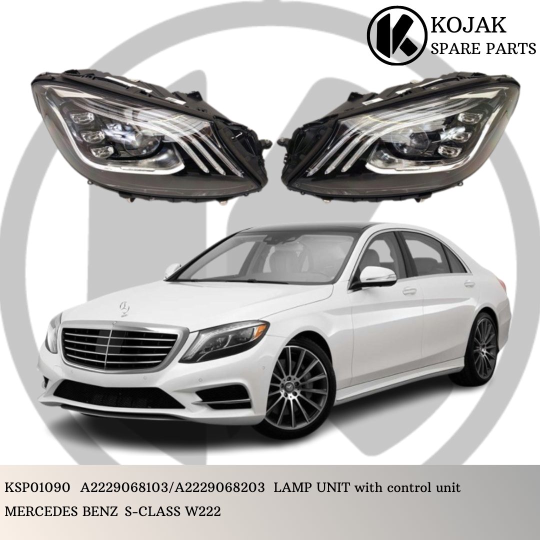 Headlight Left Mercedes-Benz S-Class W222 LED with control unit