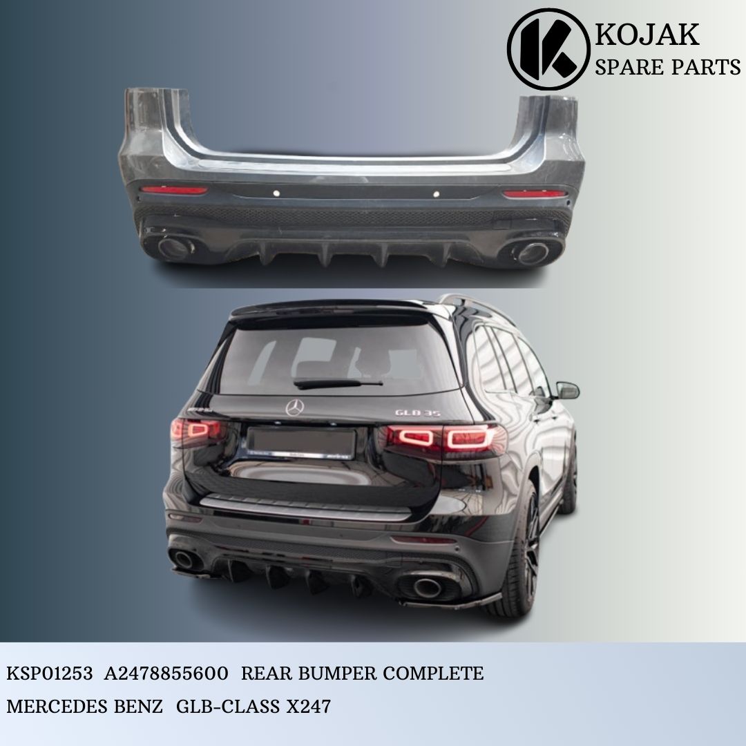 Rear Bumper Complete Mercedes-Benz GLB-Class X247